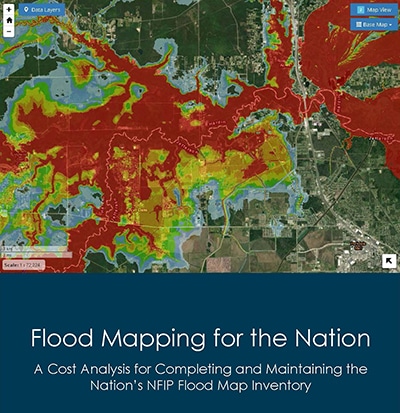 Cover of Flood Mapping for the Nation report.